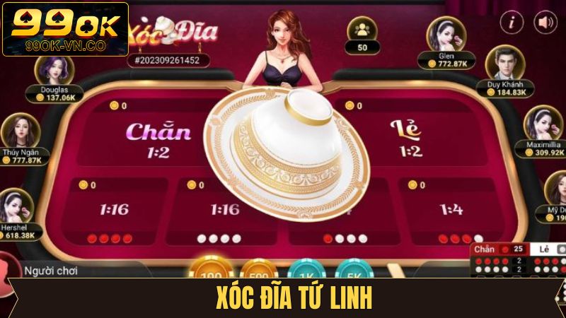 Xóc Đĩa Tứ Linh 99OK - Cuộc Chơi Của May Mắn Và Đam Mê