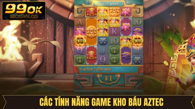 Kho Báu Aztec - Săn Thưởng Cực Đỉnh Ngay Tại 99OK 3 Khám phá tính năng tại kho báu Aztec