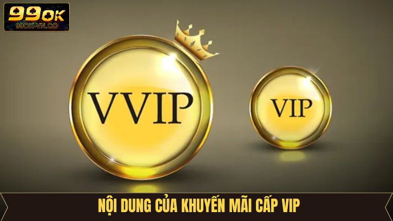 Khuyến Mãi Cấp VIP - Ưu Đãi Độc Quyền Cho Hội Viên 99OK 4 Một số ưu đãi độc quyền chỉ dành riêng cho khách hàng VIP