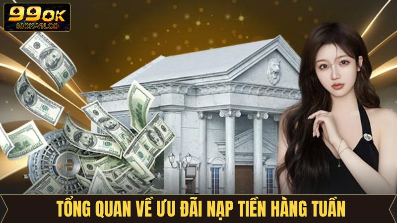 Ưu Đãi Nạp Tiền Hàng Tuần – Quà Tặng Siêu Hấp Dẫn Từ 99OK 2 Thông tin về chương trình ưu đãi nạp hàng tuần